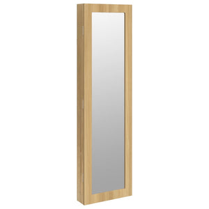 Wandmontage Schmuckschrank mit Spiegel