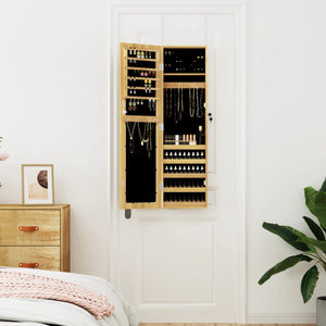 Wandmontage Schmuckschrank mit Spiegel
