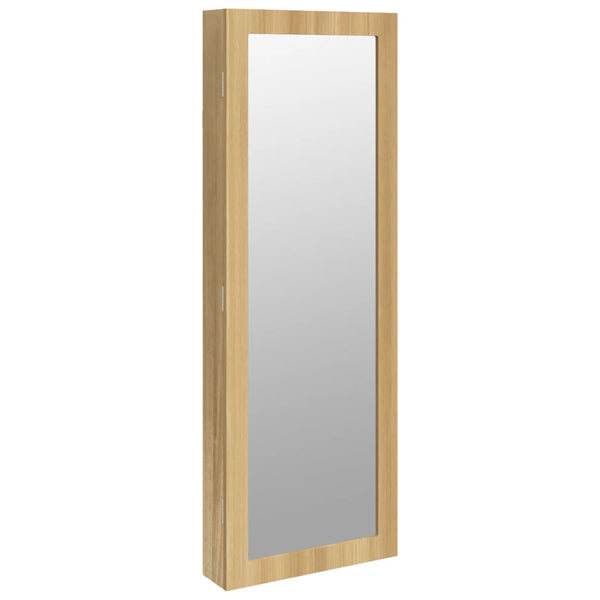 Schmuckschrank mit Spiegel zur Wandmontage