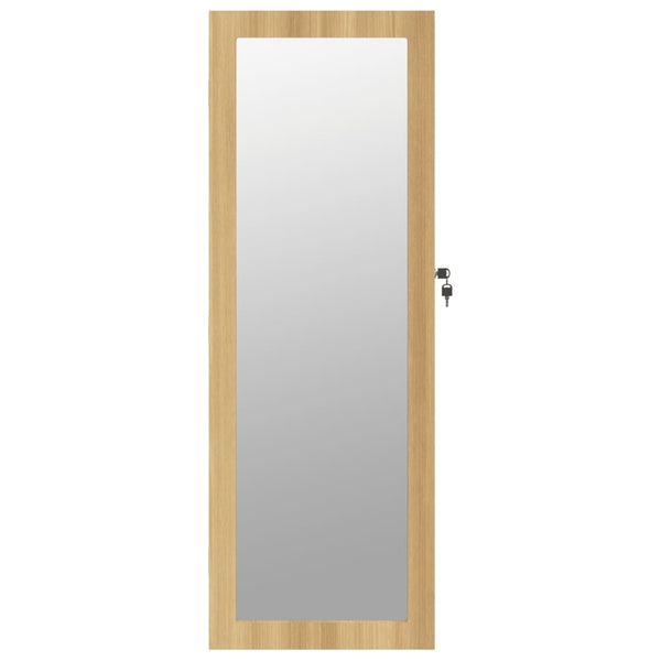 Schmuckschrank mit Spiegel zur Wandmontage