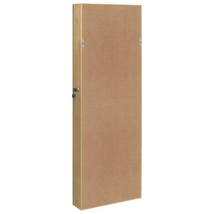 Schmuckschrank mit Spiegel zur Wandmontage