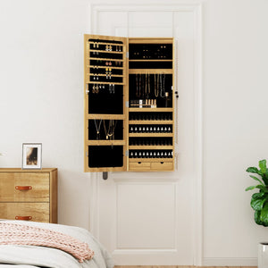 Spiegel-Schmuckschrank mit LED-Beleuchtung