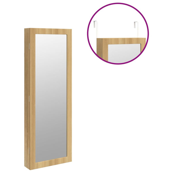 Spiegel-Schmuckschrank mit LED-Beleuchtung