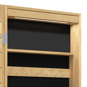 Spiegel-Schmuckschrank mit LED-Beleuchtung