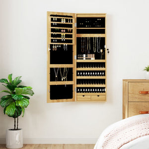 Spiegel-Schmuckschrank mit LED-Beleuchtung