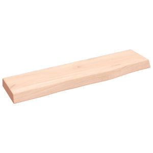 Wandregal Eiche Massivholz 40x10 cm