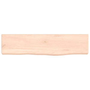 Wandregal Eiche Massivholz 40x10 cm