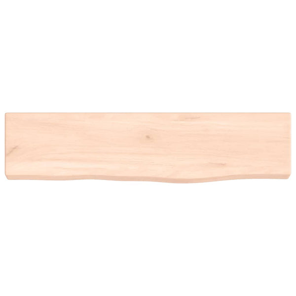Wandregal Eiche Massivholz 40x10 cm