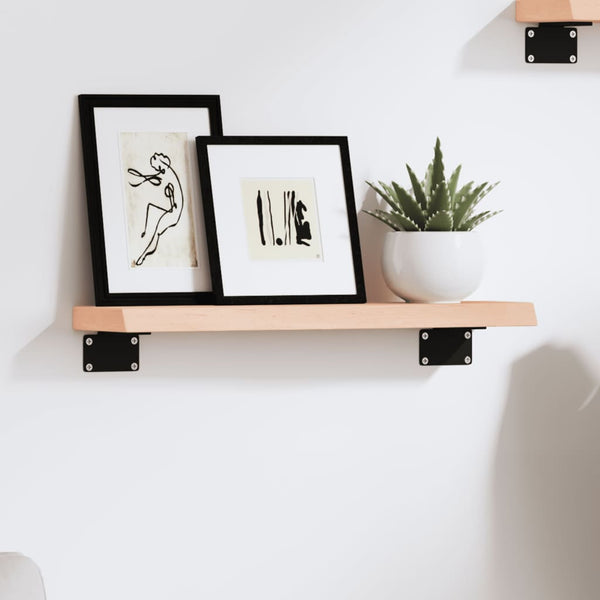 Wandregal Eiche Massivholz 40x10 cm