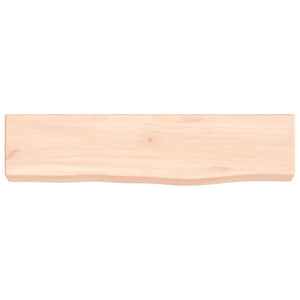 Wandregal Eiche Massivholz 40x10 cm