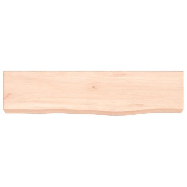 Wandregal Eiche Massivholz 40x10 cm