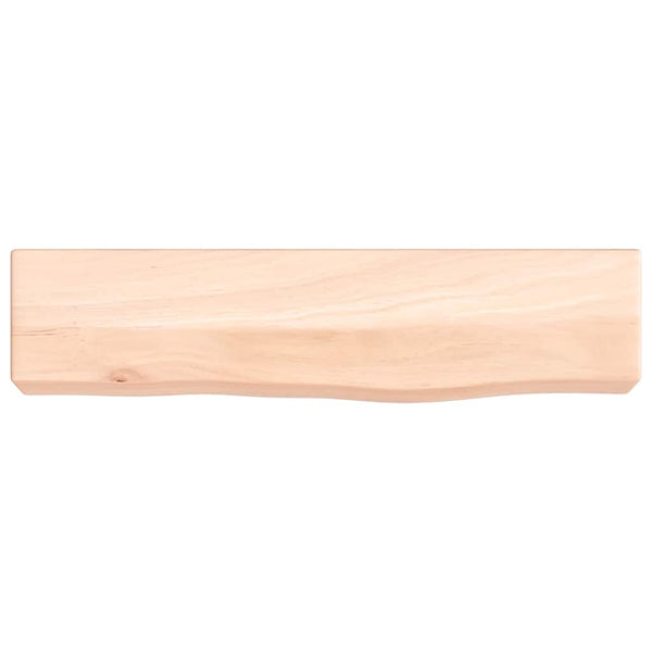 Wandregal Eiche Massivholz 40x10 cm