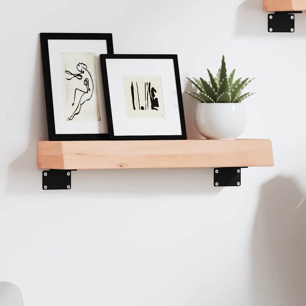 Wandregal Eiche Massivholz 40x10 cm