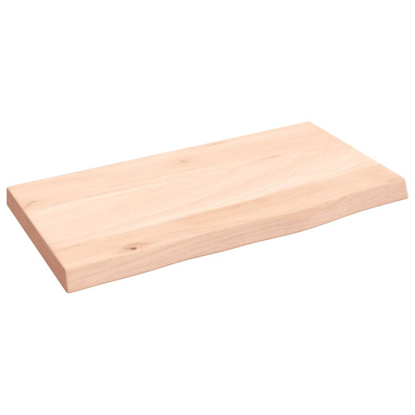 Wandregal Eiche Massivholz 40x20 cm