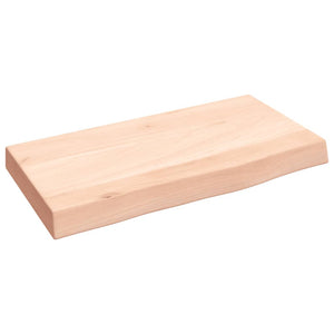 Wandregal Eiche Massivholz 40x20 cm