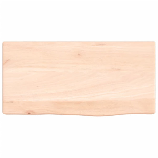 vidaXL Étagère Murale 40x20x6 cm Chêne Massif Non Traité