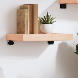vidaXL Étagère Murale 40x20x6 cm Chêne Massif Non Traité