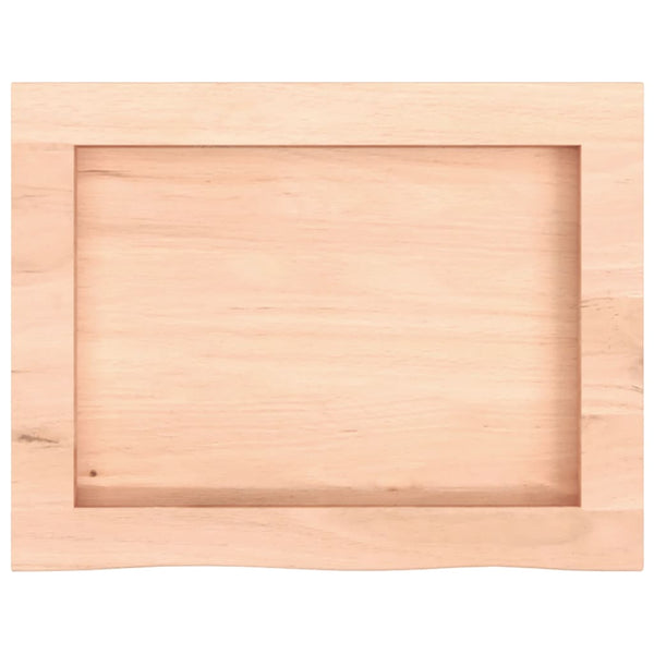 Wandregal Eiche Massivholz 40x30 cm