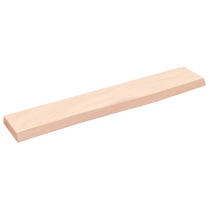 Wandregal Eiche Massivholz 60 cm
