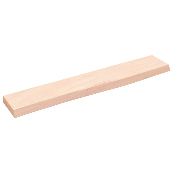 Wandregal Eiche Massivholz 60 cm