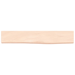 Wandregal Eiche Massivholz 60 cm