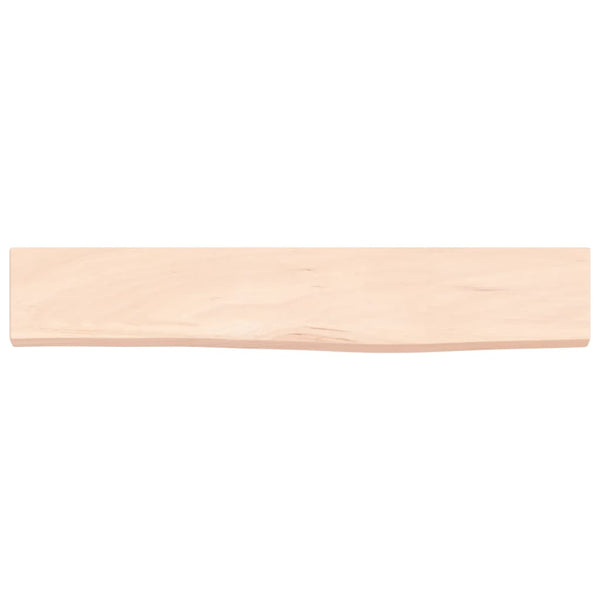 Wandregal Eiche Massivholz 60 cm