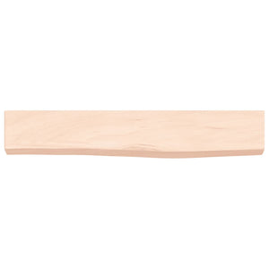 Wandregal Eiche Massivholz 60x10 cm