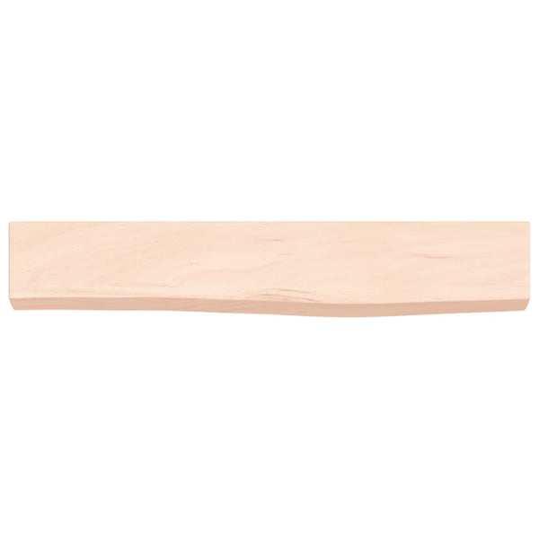 Wandregal Eiche Massivholz 60x10 cm