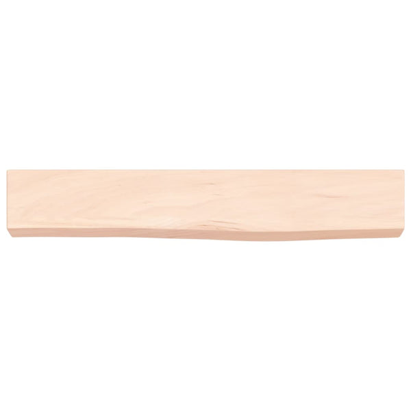 Wandregal Eiche Massivholz 60x10 cm