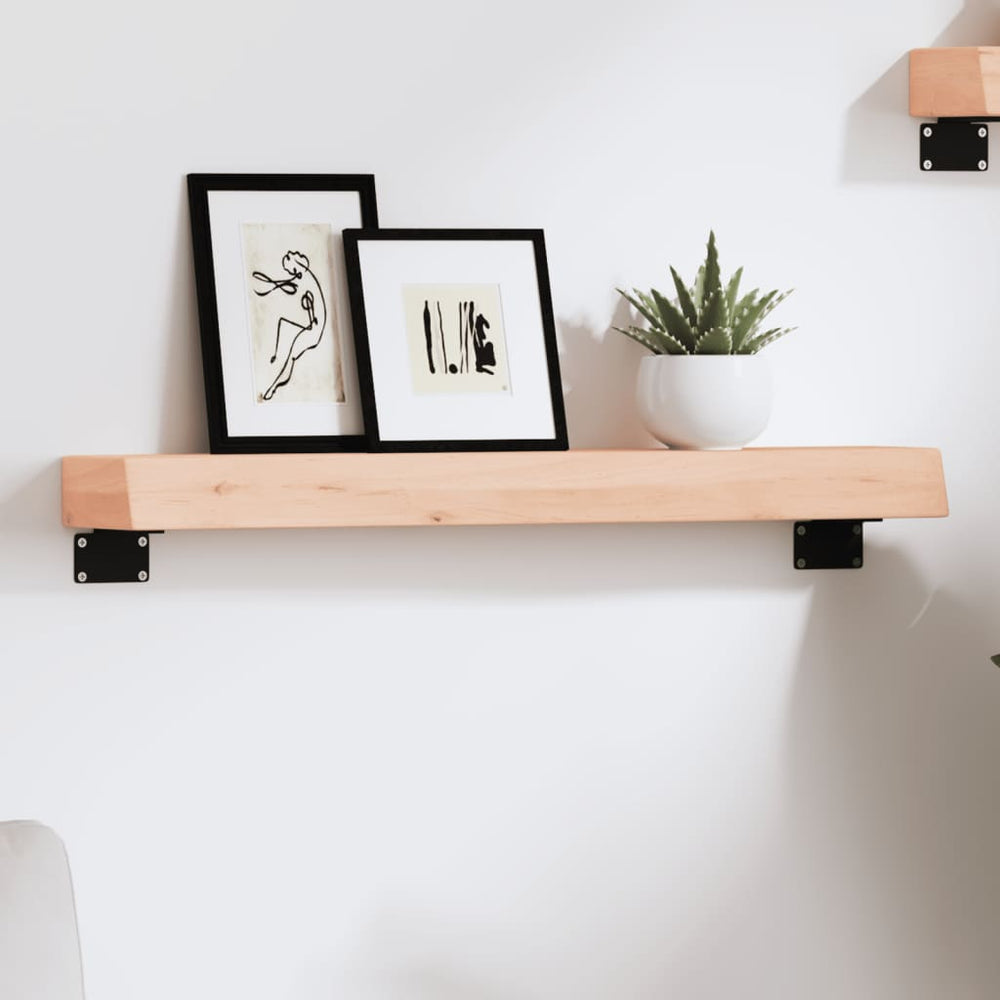 Wandregal Eiche Massivholz 60x10 cm