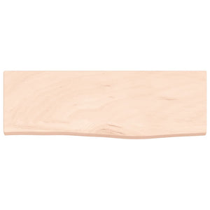 Massivholz Wandregal Eiche 60x20 cm
