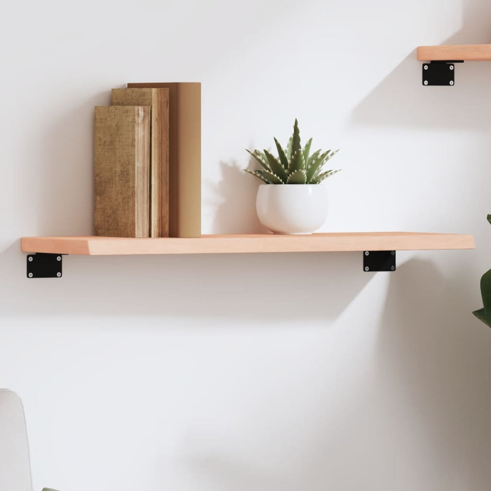 Massivholz Wandregal Eiche 60x20 cm