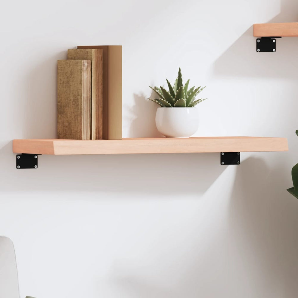 Massivholz Wandregal Eiche 60x20 cm