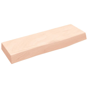 Wandregal Eiche Massivholz 60x20 cm
