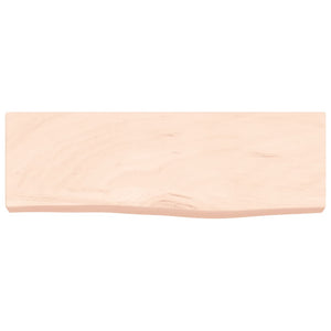 Wandregal Eiche Massivholz 60x20 cm
