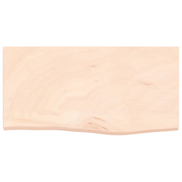 Massivholz Wandregal Eiche 60x30 cm