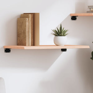 Massivholz Wandregal Eiche 60x30 cm