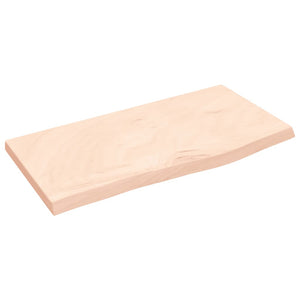 Massivholz Wandregal Eiche 60x30 cm