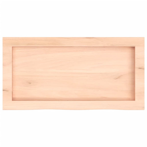 Massivholz Wandregal Eiche 60x30 cm