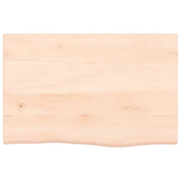 Wandregal Eiche Massivholz 60x40 cm