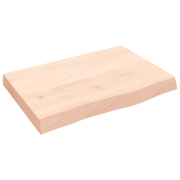 Wandregal Eiche Massivholz 60x40 cm