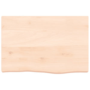 Wandregal Eiche Massivholz 60x40 cm