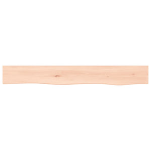 vidaXL Étagère murale 80x10x6 cm en chêne massif non traité