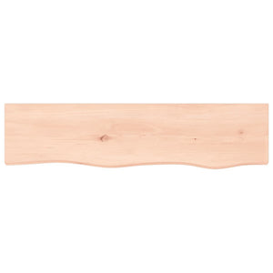 Wandregal Eiche Massivholz 80x20 cm