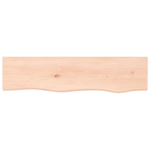 Wandregal Eiche Massivholz 80x20 cm