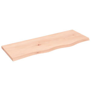 vidaXL Étagère murale 80x30x2 cm Chêne massif non traité
