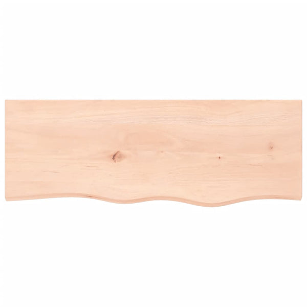 vidaXL Étagère murale 80x30x2 cm Chêne massif non traité