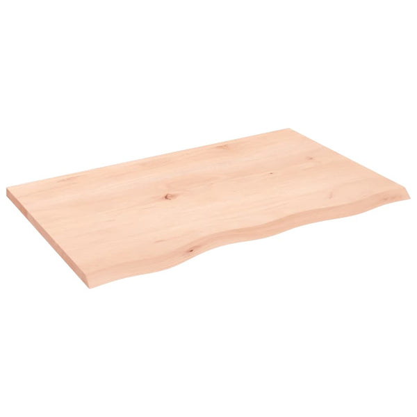 Wandregal Eiche Massivholz 80x50 cm