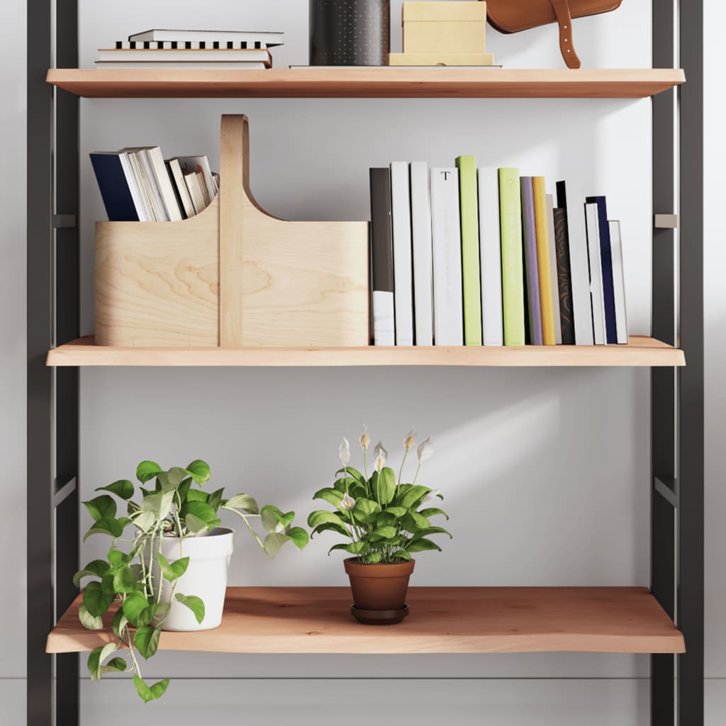 Wandregal Eiche Massivholz 80x50 cm