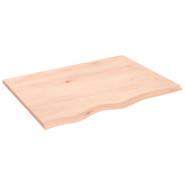 Massivholz Wandregal Eiche 80x60 cm